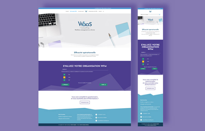 Waas consulting site internet